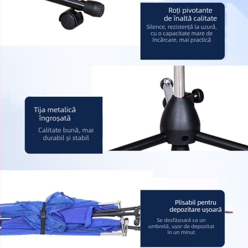 Suport portabil pentru mingi de tenis de masă cu plasă de colectare, colector de mingi cu mai multe mingi, design compact