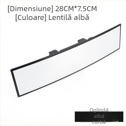 Oglindă retrovizoare interioară pentru mașină, câmp vizual mare, anti-reflecție, oglindă pentru mers înapoi
