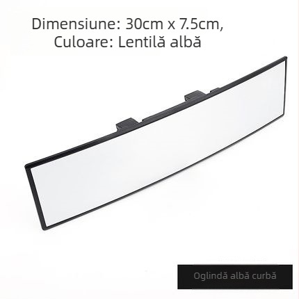 Oglindă retrovizoare interioară pentru mașină, câmp vizual mare, anti-reflecție, oglindă pentru mers înapoi
