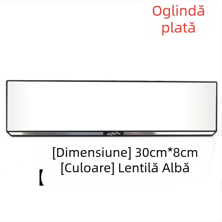 Oglindă retrovizoare interioară pentru mașină, câmp vizual mare, anti-reflecție, oglindă pentru mers înapoi