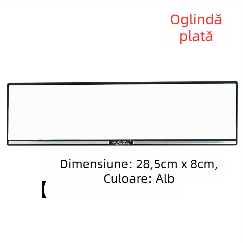 Oglindă retrovizoare interioară pentru mașină, câmp vizual mare, anti-reflecție, oglindă pentru mers înapoi