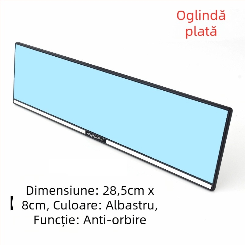 Oglindă retrovizoare interioară pentru mașină, câmp vizual mare, anti-reflecție, oglindă pentru mers înapoi