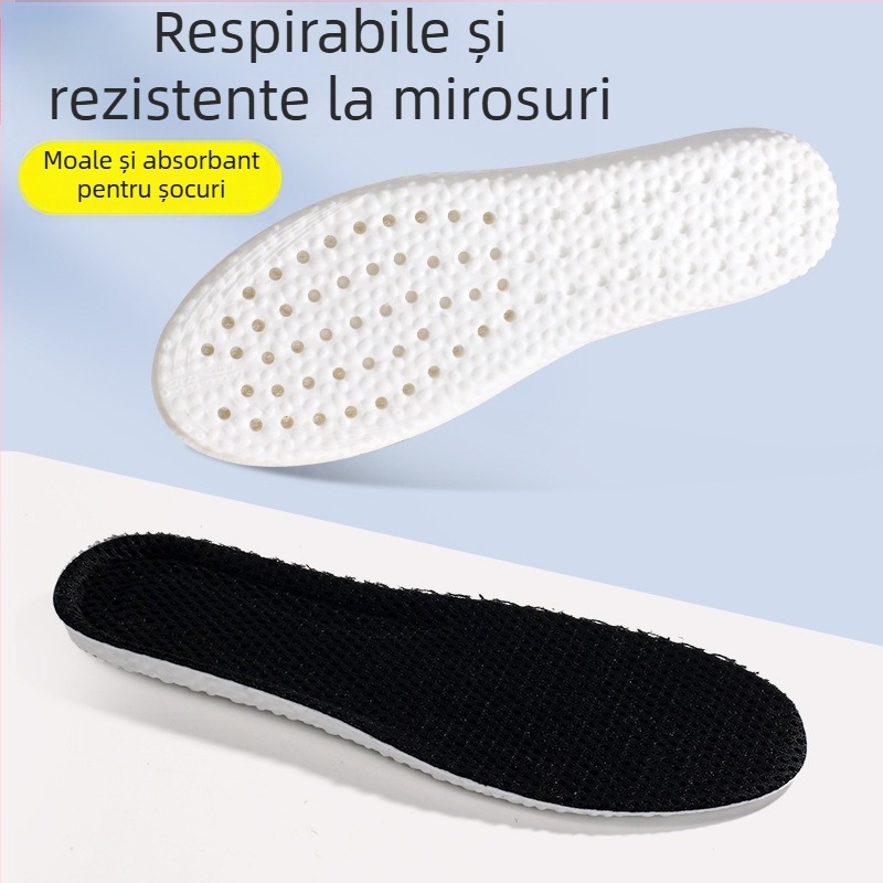 Talpă PU pentru încălțăminte, model 5080-țesut plasă, talpă integrală, pentru badminton, unisex