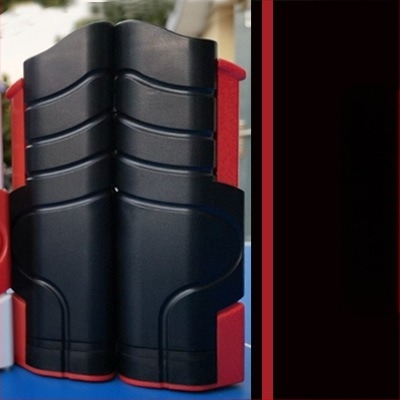 Ramă portabilă pentru plasă de tenis de masă, cu carcasă ABS, reglabilă și extensibilă, plasă din poliester