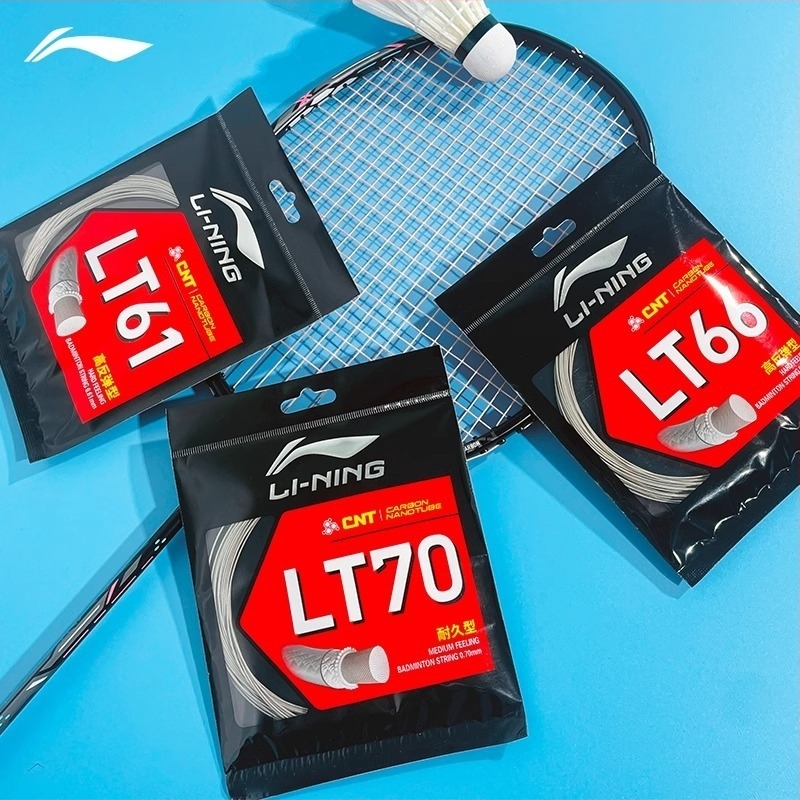 Li-Ning șnururi pentru rachetă din nylon | Badminton | Compatibile și cu tenis de masă