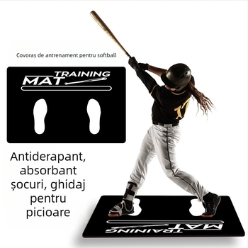 Covoraș de antrenament pentru softball, personalizabil, cu bază PU din spumă, antiaderent și durabil, pentru exterior și uz casnic