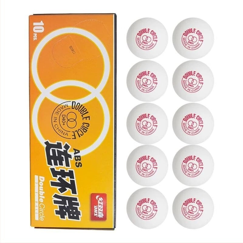 Mingi de tenis de masă Dhs - material ABS, 120 bucăți, set de antrenament (tenis de masă și badminton)
