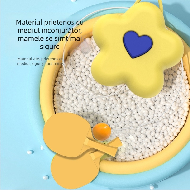 Antrenor de tenis de masă – design atârnat cu flori, ABS, Brand Boxing Shun, utilizare în interior, logo imprimat