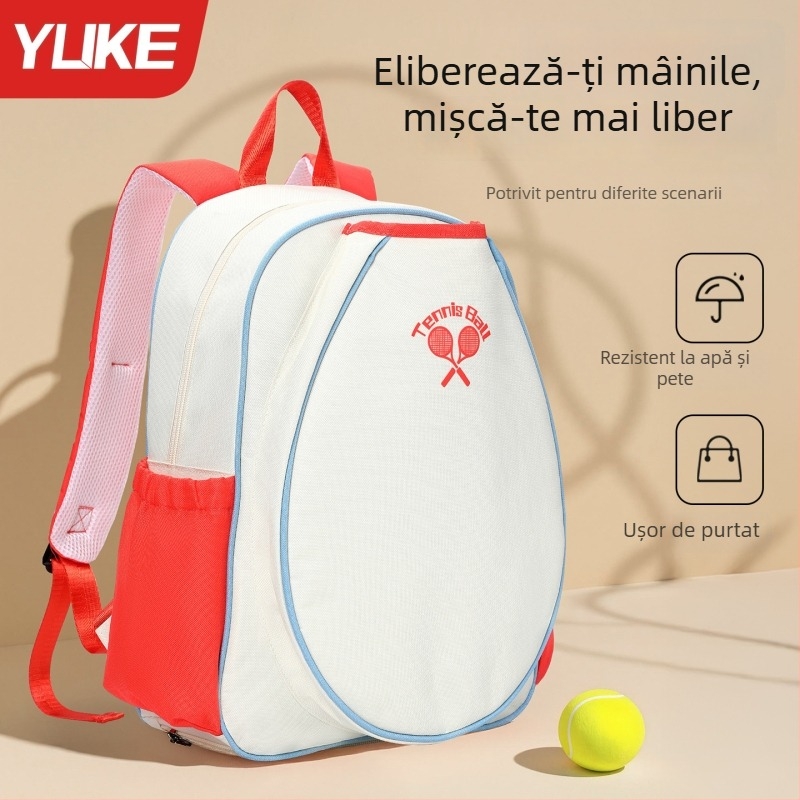 Geantă pentru badminton/tenis, din poliester, brand Yuke, model 25020, pentru badminton și tenis, geantă sport pentru exterior