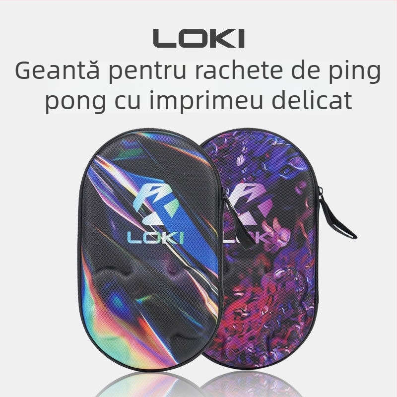 Geantă pentru patru rachete de tenis de masă, din EVA Oxford, personalizabilă cu logo, brand LOKI Thor