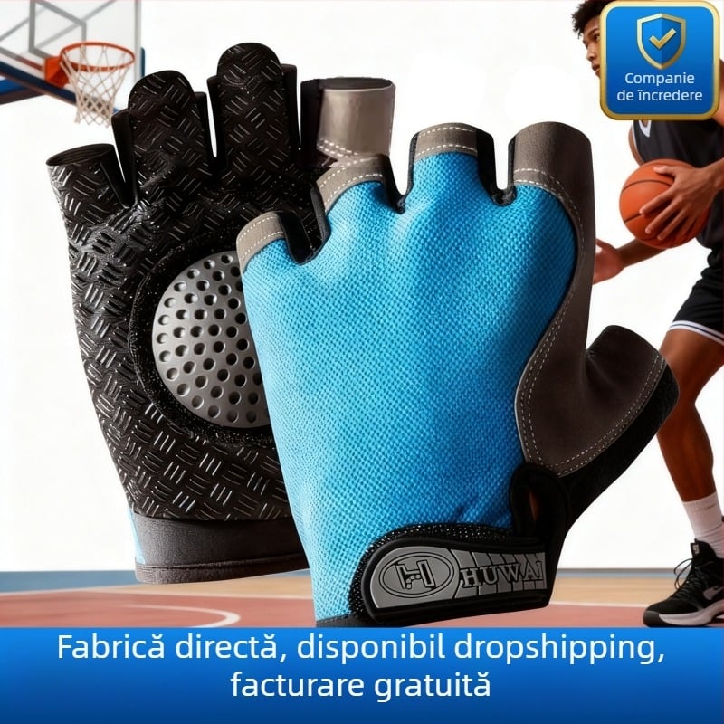 Mănuși de control pentru baschet — Material din fibră cu înaltă elasticitate, Imprimare logo disponibilă, Personalizare disponibilă, Potrivit pentru baschet