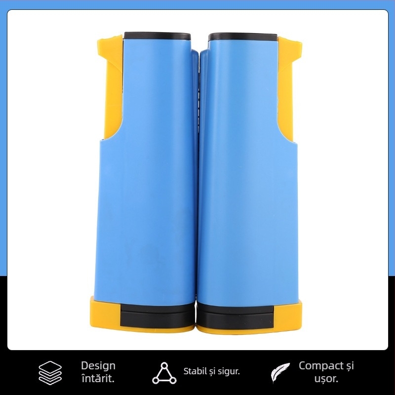 Ramă de plasă pentru tenis de masă, portabilă, universală, PVC/ABS, telescopic până la 190 cm, deschidere de prindere 5 cm