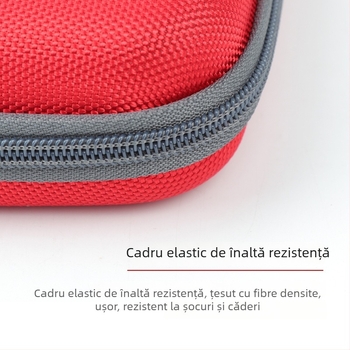 Husă pentru palete de tenis de masă, carcasă rigidă pătrată, material Oxford, logo personalizat, brand Huisheng/HuIESON, pentru tenis de masă