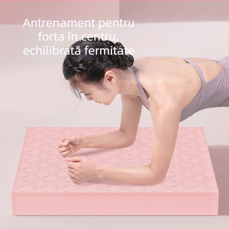 Three Brahma Saltea de Yoga – TPE, 900 g, 4 mm, etichetă privată personalizabilă, echilibru și antrenament al nucleului