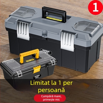 Cutie pentru scule cu trei niveluri, pliabilă, de calitate industrială, pentru montaj în vehicule și întreținere electrică