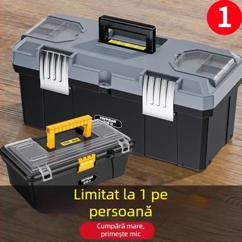 Cutie de unelte metalică, mică, depozitare multifuncțională, pliantă în trei niveluri, industrială, robustă, portabilă pentru electricieni; Cod produs: ZsfcBjBD; Brand: Other; Piețe principale: Africa, Europa, America de Sud, Asia de Sud-Est, America de No