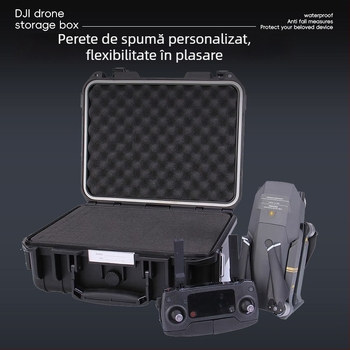 Cutie de scule din ABS plastic, cu capacitate mare, impermeabilă și rezistentă la praf, cutie de protecție pentru instrumente de precizie