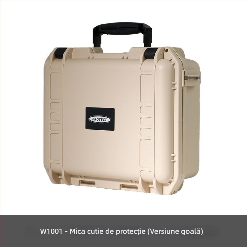 Cutie de scule din ABS plastic, cu capacitate mare, impermeabilă și rezistentă la praf, cutie de protecție pentru instrumente de precizie