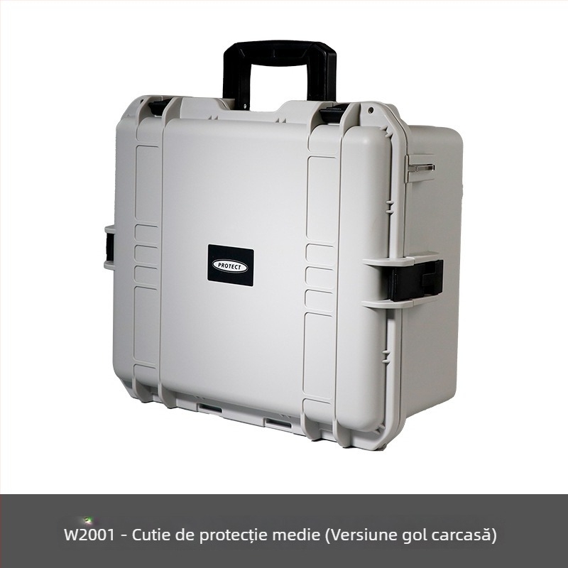 Cutie de unelte din plastic, cutie de protecție pentru depozitarea uneltelor hardware, vehicule, electrician și instrumente de precizie