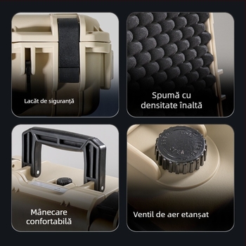 Cutie de scule din plastic – cutie de protecție pentru scule, pentru depozitarea hardware-ului, a vehiculelor, a electricienilor și a instrumentelor