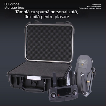 Cutie de unelte din plastic, cu capacitate mare, impermeabilă și rezistentă la praf, carcasă protecție pentru instrumente și electrician