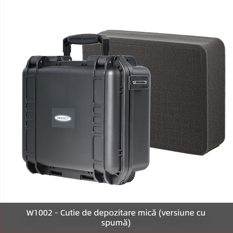 Cutie de unelte din plastic, cu capacitate mare, impermeabilă și rezistentă la praf, carcasă protecție pentru instrumente și electrician