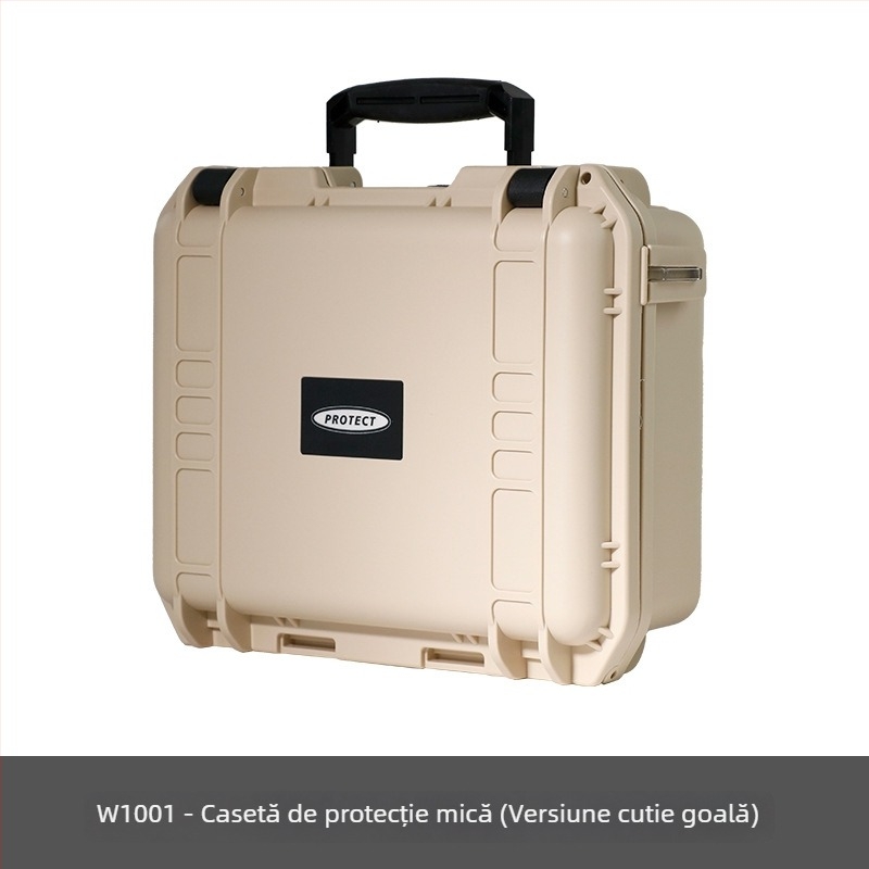 Cutie de scule din plastic cu husă de protecție pentru depozitarea sculelor și instrumentelor; capacitate mare