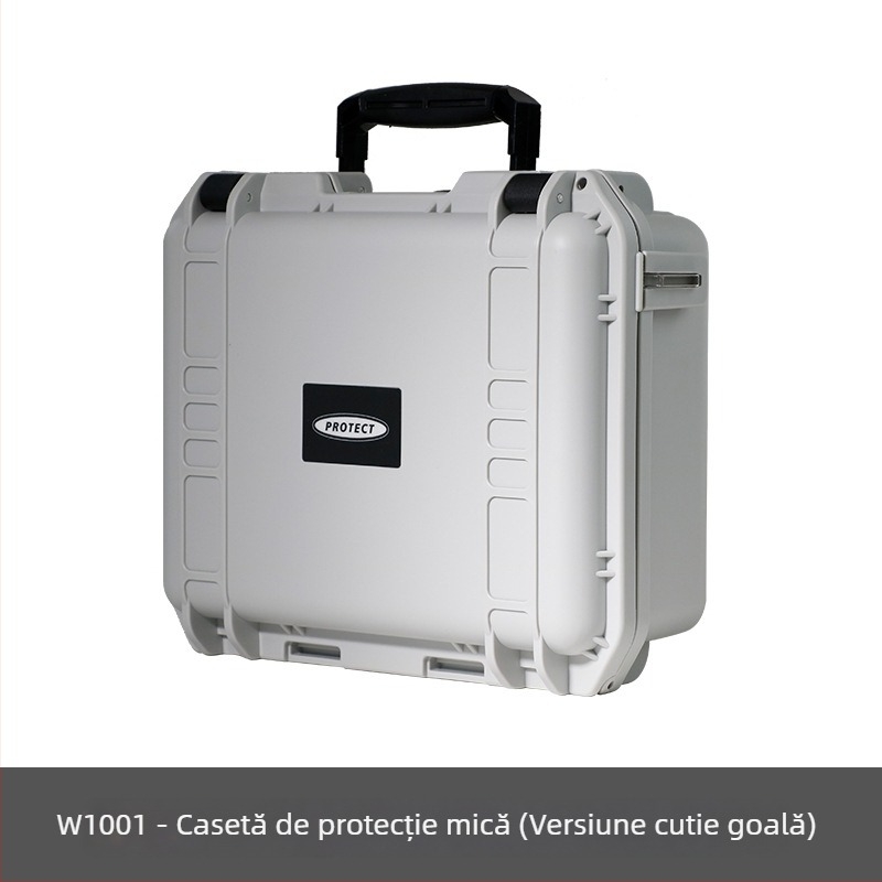 Cutie de scule din plastic cu husă de protecție pentru depozitarea sculelor și instrumentelor; capacitate mare