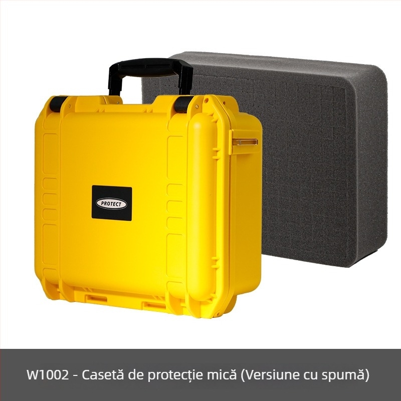 Cutie de scule din plastic cu husă de protecție pentru depozitarea sculelor și instrumentelor; capacitate mare