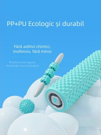 Suport pentru rolă din spumă pentru relaxarea mușchilor, masajul gambelor, echipament de yoga, roller pentru picioare, fitness mace