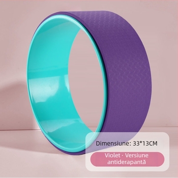 Roata de yoga pentru îndoirea spatelui, design extins, Material: TPE+PP, Marcă: Zhu Yang