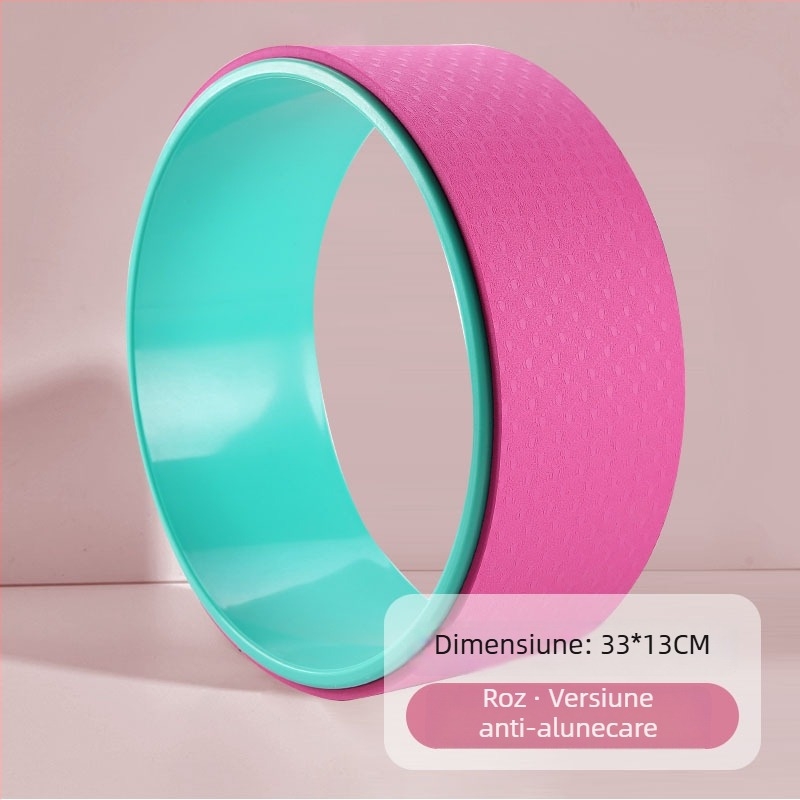 Roata de yoga pentru îndoirea spatelui, design extins, Material: TPE+PP, Marcă: Zhu Yang
