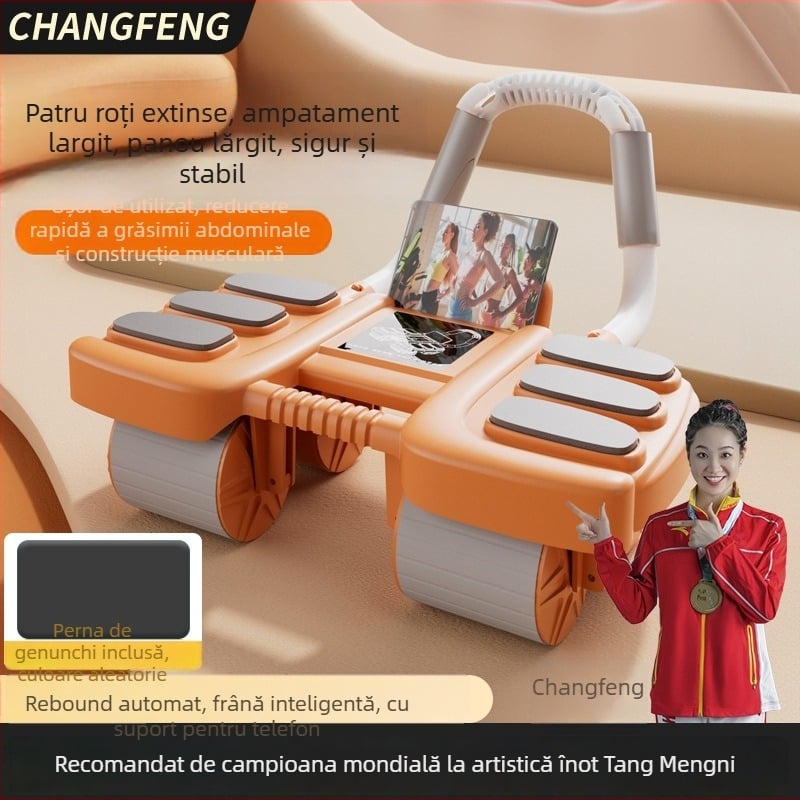 Roata abdominală Changfeng, model 468, nepliabilă, cu suport pentru cot, pentru birou și acasă