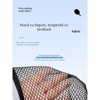 Plasă de pescuit pliabilă pentru râuri — nylon, deschidere 26 cm, adâncime 20 cm, portabilă (Material: Nylon; Deschidere: 26 cm; Adâncime: 20 cm; Pliabilă)