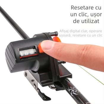 Baiqi ABS Contor de lungime a liniei de pescuit