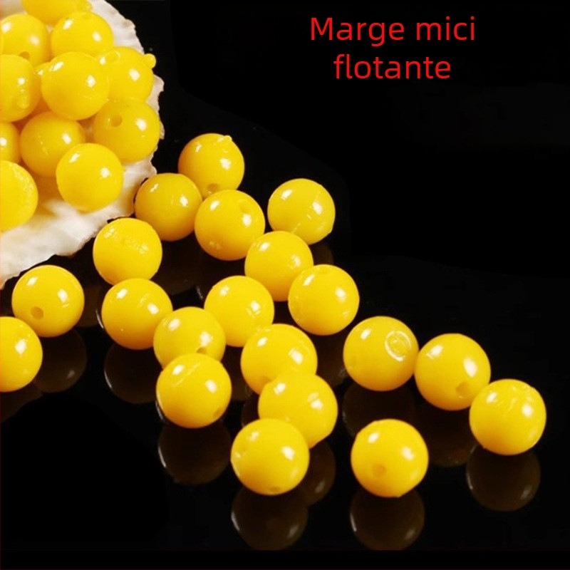 Hrana pentru Crappie - set de momeli moi granulate, bile plutitoare, plutibilitate ridicată, pentru Black Carp, Carp, Crucian Carp și Grass Carp