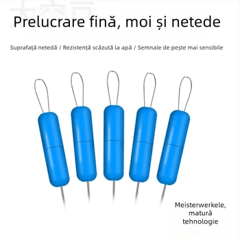Dragon tread mărgele de pescuit din nylon – mărgele oliviforme de vârf, cilindrice cu blocare la vârful lansetei, pentru pești mari