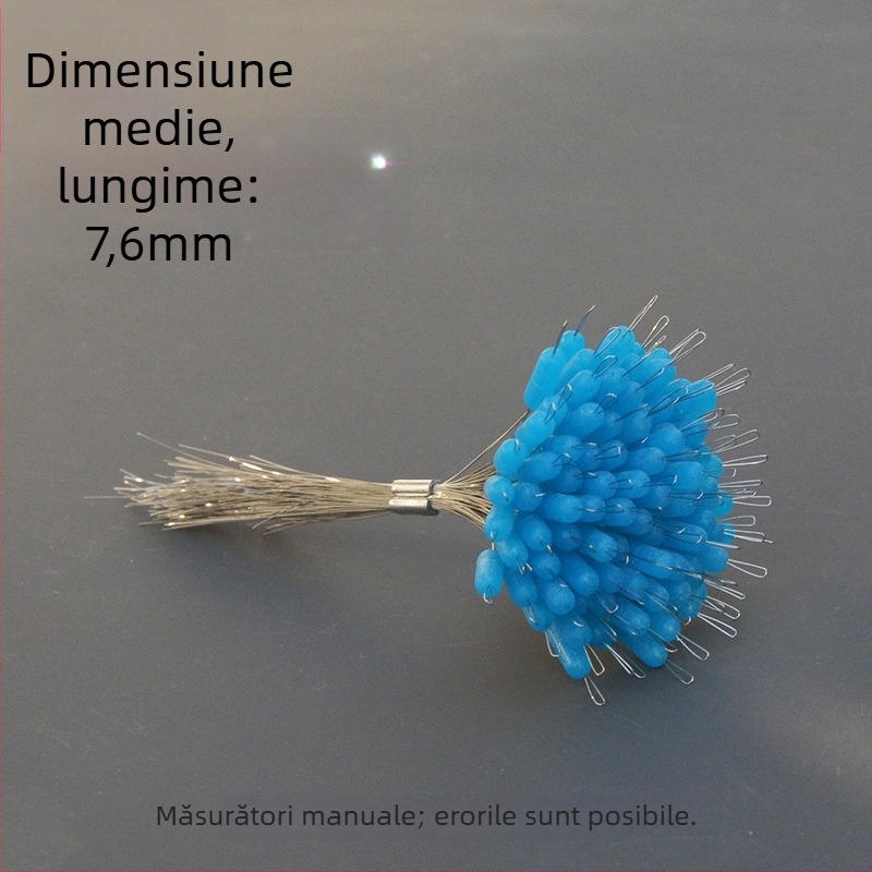 Dragon tread mărgele de pescuit din nylon – mărgele oliviforme de vârf, cilindrice cu blocare la vârful lansetei, pentru pești mari