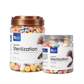 Yee Sare de sterilizare pentru pești ornamentali – sare de acvariu din plastic cu dezinfectant