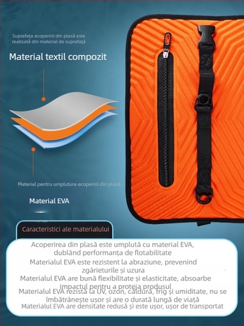 Luya 7 Geantă pliabilă din plasă de pescuit, capacitate mare, pentru pescuit în larg și pe mal