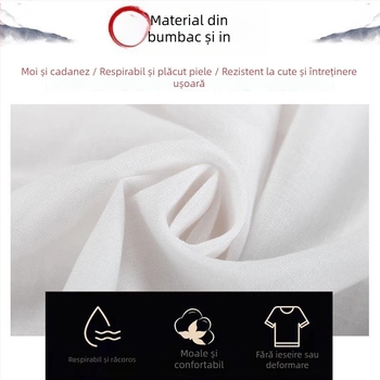 Uniformă Tai Chi – țesătură corduroy pentru exterior, conținut de in 96–100%, căptușeală corduroy, cod produs 1000090365