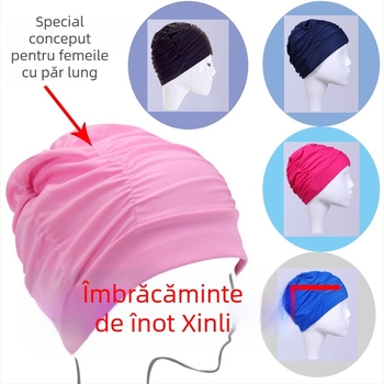 Șapcă de înot Waves Strange Poliester Design Monotone pentru Adulți, Pentru Înot