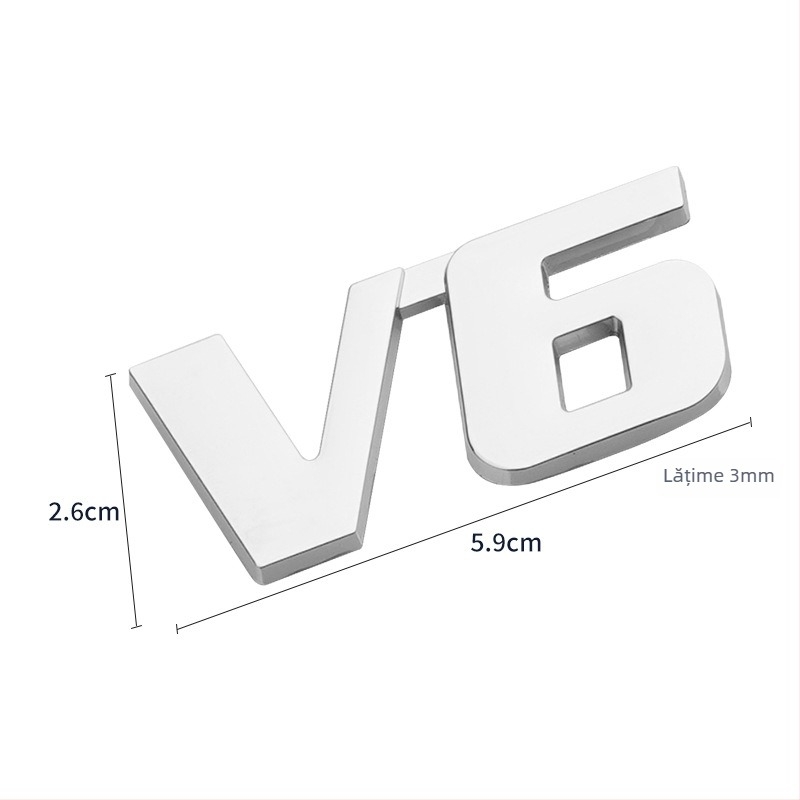 Autocolant pentru caroserie, material 3D, montaj cu adeziv, model universal, Platinum runner