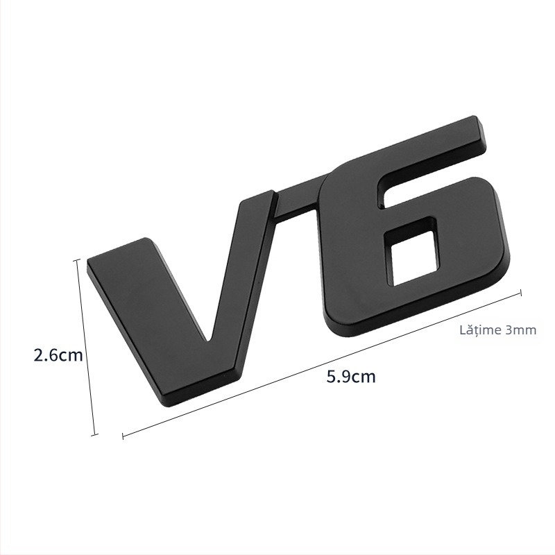 Autocolant pentru caroserie, material 3D, montaj cu adeziv, model universal, Platinum runner