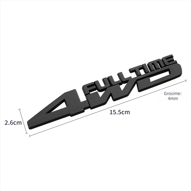 Sticker pentru caroserie 4x4 - 3D adeziv, model universal