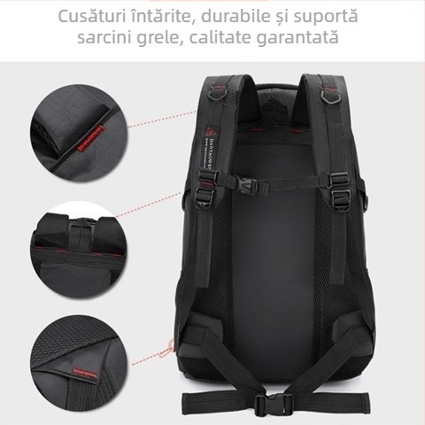 Rucsac pentru laptop – Multifuncțional, respirabil, impermeabil, ultra ușor, curele de umăr curbate, mare capacitate