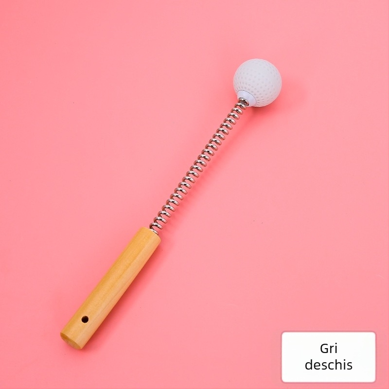 Cioc de masaj portabil, format din silicon, formă de golf-ball, masaj cu arc pentru spate, pentru fitness și relaxare