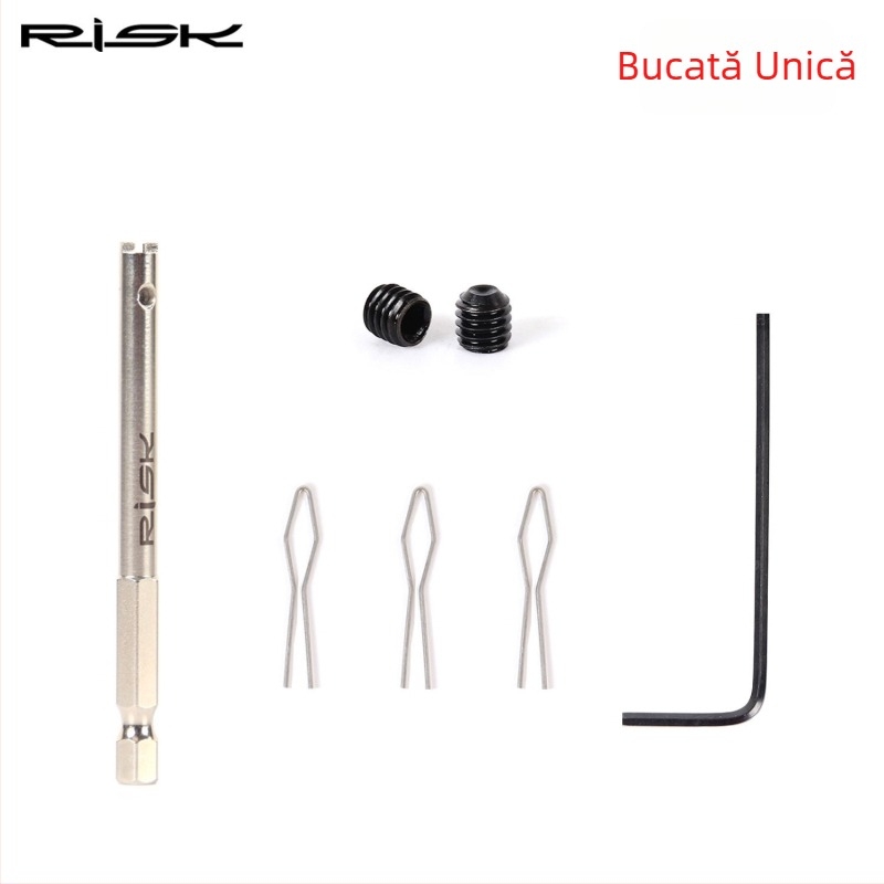 RISK unealtă montare capace spițe bicicletă – oțel, cuțit multifuncțional, personalizare procesare, etichetă privată licențiată