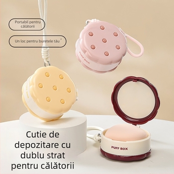 Cutie pentru bijuterii, stil desen animat drăguț, material ABS, rigid