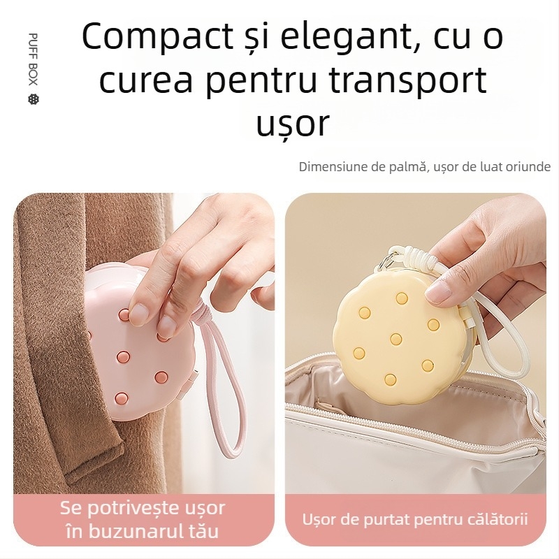 Cutie pentru bijuterii, stil desen animat drăguț, material ABS, rigid